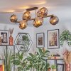 Ripoll lampa sufitowa, kula świetlna złoty, czarny, 10-punktowe