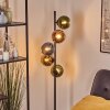 Koyoto kula świetlna, lampa stojąca 32 cm niebeieski, złoty, zielony, miedziany, 5-punktowe