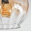 Koyoto lampa sufitowa, kula świetlna złoty, czarny, 5-punktowe