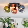 Chehalis Lampa sufitowa, Kula świetlna Niebeieski, Zielony, Przezroczysty, W kolorze miedzi, 3-punktowe