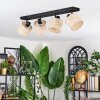 Sabadim Lampa sufitowa, Spot sufitowy Czarny, 4-punktowe