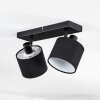Bassagoda Lampa sufitowa, Spot sufitowy Czarny, 2-punktowe