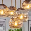 Ripoll Lampa sufitowa, Kula świetlna Mosiądz, Czarny, 5-punktowe