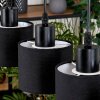 Bassagoda Lampa wisząca, Lampa wisząca Ecru, Czarny, 3-punktowe