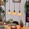 Bongal Lampa wisząca, Lampa wisząca Ecru, Czarny, 3-punktowe