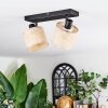 Sabadim Lampa sufitowa, Spot sufitowy Czarny, 2-punktowe