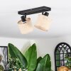Sabadim Lampa sufitowa, Spot sufitowy Czarny, 2-punktowe