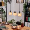 Sabadim Lampa wisząca, Lampa wisząca Ecru, Czarny, 3-punktowe