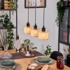 Sabadim lampa wisząca, lampa wisząca kolory naturalne, czarny, 3-punktowe