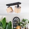 Bongal Lampa sufitowa, Spot sufitowy Czarny, 2-punktowe