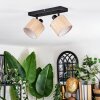 Bongal Lampa sufitowa, Spot sufitowy Czarny, 2-punktowe