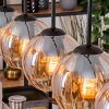 Koyoto lampa wisząca, kula świetlna, lampa wisząca kolory naturalne, czarny, 5-punktowe