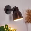 Presa Lampa ścienna Czarny, 1-punktowy