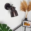 Presa Lampa ścienna Czarny, 1-punktowy