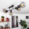 Bardhaman Lampa Sufitowa Czarny, 5-punktowe