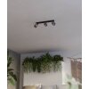 Oświetlenie Eglo ROSLEY Lampa sufitowa, Spot sufitowy Czarny, 3-punktowe