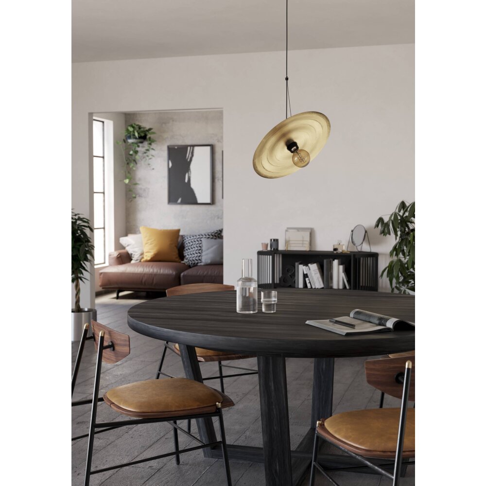 Oświetlenie Eglo LINTMILL Lampa wisząca Czarny, 1-punktowy main product photo