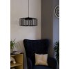 Oświetlenie Eglo GINESTRONE-Z Lampa wisząca LED Czarny, 1-punktowy, Zmieniacz kolorów