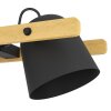 Oświetlenie Eglo HORNWOOD-Z Lampa wisząca LED Brązowy, Czarny, 4-punktowe, Zmieniacz kolorów