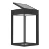 Oświetlenie Eglo SUZZARA Lampa solarna LED Czarny, 1-punktowy, Czujnik ruchu