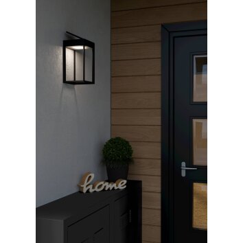 Oświetlenie Eglo SUZZARA Lampa solarna LED Czarny, 1-punktowy, Czujnik ruchu Oświetlenie Eglo SUZZARA Lampa solarna LED Czarny, 1-punktowy, Czujnik ruchu