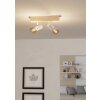 Oświetlenie Eglo EGLO Lampa sufitowa, Spot sufitowy Brązowy, Biały