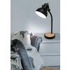 Oświetlenie Eglo LUBENHAM Lampa stołowa Brązowy, Czarny, 1-punktowy