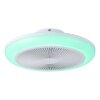 Oświetlenie Eglo EGLO lampa z wentylatorem LED Biały, Zdalne sterowanie, Zmieniacz kolorów