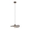 Oświetlenie Eglo SWABY Lampa wisząca Brązowy, 1-punktowy