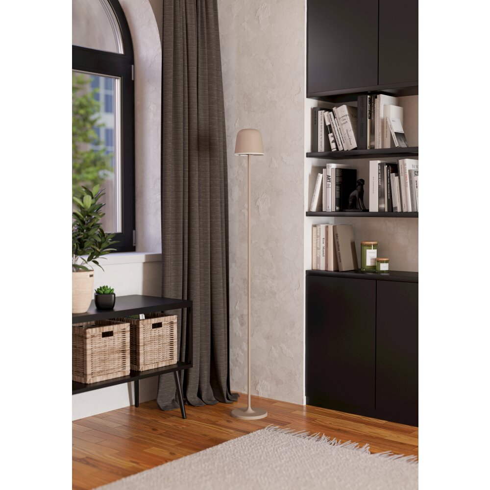 Oświetlenie Eglo MANNERA-L Lampa stojąca LED Kolory piaskowe, 1-punktowy, Zdalne sterowanie, Zmieniacz kolorów main product photo