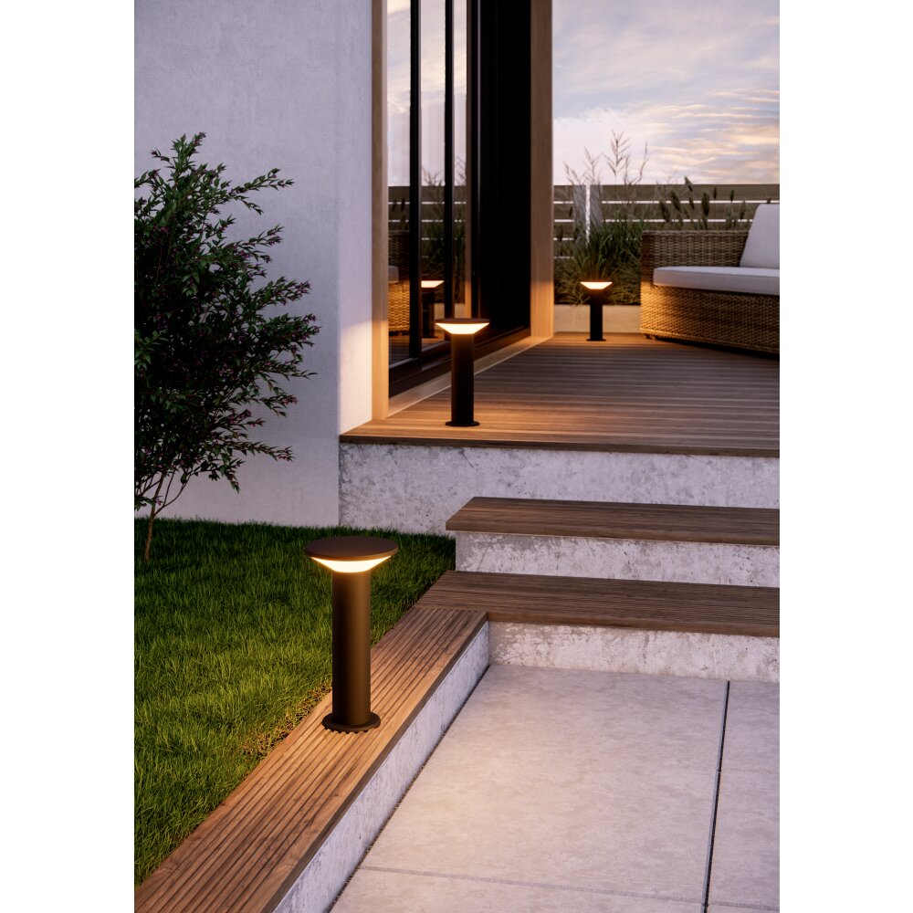 Oświetlenie Eglo RIGOSA Lampa na cokół LED Czarny, 1-punktowy main product photo
