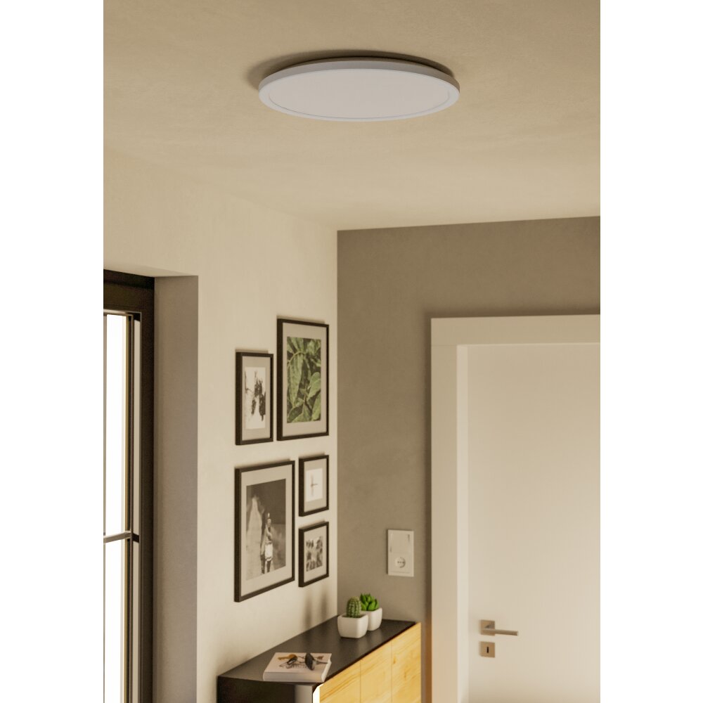 Oświetlenie Eglo ROVITO-R Lampa sufitowa LED Biały, Zdalne sterowanie main product photo