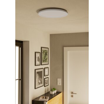 Oświetlenie Eglo ROVITO-R Lampa sufitowa LED Biały, Zdalne sterowanie