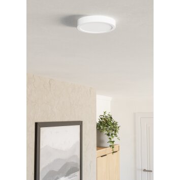 Oświetlenie Eglo EGLO lampa sufitowa LED biały, Zmieniacz kolorów