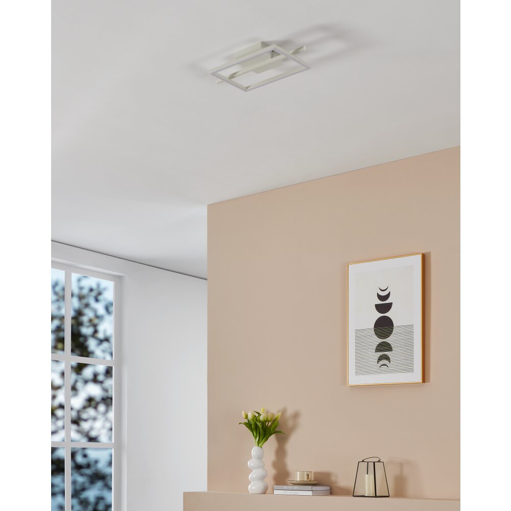 Oświetlenie Eglo AMANDOLO Lampa sufitowa LED Biały, Zdalne sterowanie, Zmieniacz kolorów main product photo