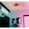 Oświetlenie Eglo AMANDOLO Lampa sufitowa LED Czarny, Zdalne sterowanie, Zmieniacz kolorów