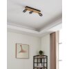 Oświetlenie Eglo RIELVES Lampa sufitowa, Spot sufitowy LED Brązowy, Czarny
