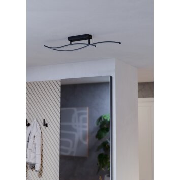 Oświetlenie Eglo GRISOLIA Lampa sufitowa LED Czarny