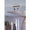 Oświetlenie Eglo RIMBOCCHI Lampa sufitowa, Spot sufitowy LED Brązowy, Czarny