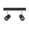 Oświetlenie Eglo RIMBOCCHI Lampa sufitowa, Spot sufitowy LED Brązowy, Czarny