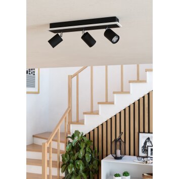 Oświetlenie Eglo EGLO Lampa sufitowa, Spot sufitowy LED Czarny