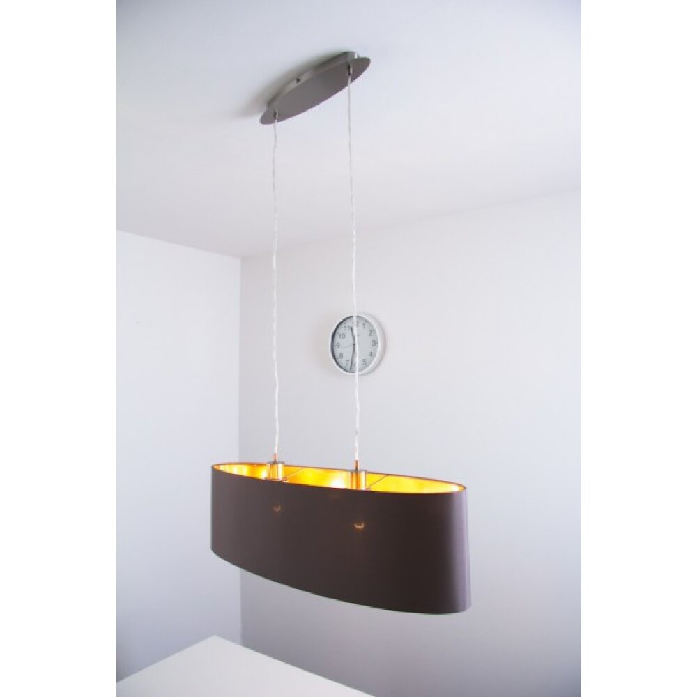 Eglo Maserlo cappuccino lampa wisząca Nikiel matowy, 2-punktowe main product photo