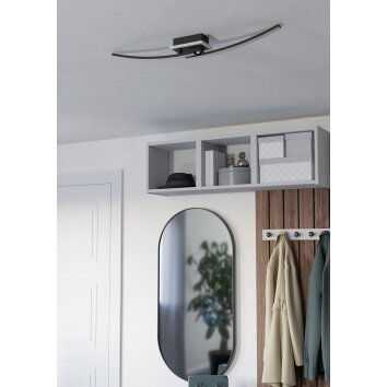 Oświetlenie Eglo LUNGOLAGO Lampa sufitowa LED Czarny