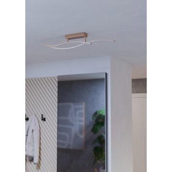 Oświetlenie Eglo GRISOLIA Lampa sufitowa LED Brązowy