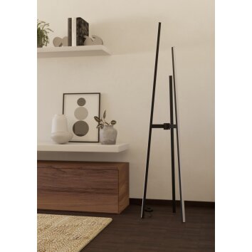 Oświetlenie Eglo MONGOLANA Lampa stojąca LED Czarny