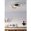 Oświetlenie Eglo CALLIERA Lampa sufitowa LED Mosiądz, Czarny