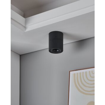 Oświetlenie Eglo BOHOYO Lampa sufitowa, Spot sufitowy LED Czarny