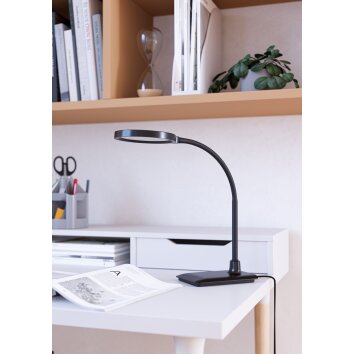 Oświetlenie Eglo LAURO Lampa stołowa LED Czarny