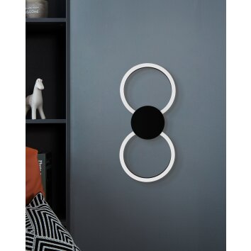 Oświetlenie Eglo EGLO Lampa sufitowa LED Czarny