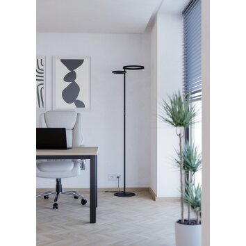 Oświetlenie Eglo EGLO Lampa stojąca LED Czarny